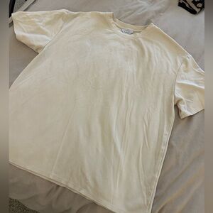 Primark Men's Beige Short Sleeve Tee